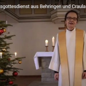 Weihnachtsgottesdienst Behringen und Craula 2021